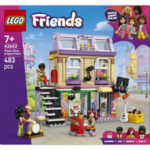 LEGO Friends Music Shop & Apartment 42653